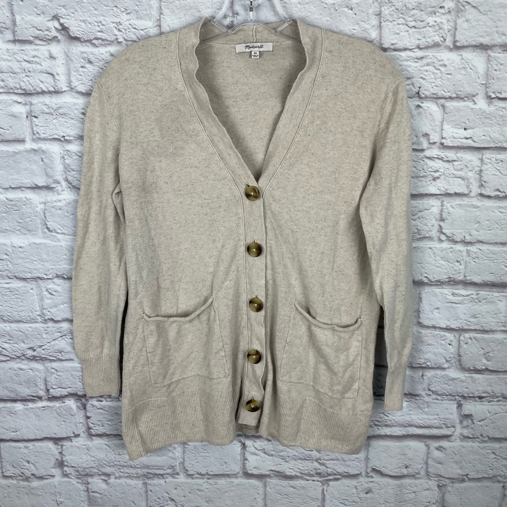 Madewell Summersoft Maysfield Silk Blend Cardigan Sweater Size XS - Picture 2 of 5